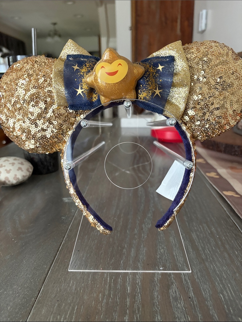 Disney parks WISH Sequin Headband with Star Bow
